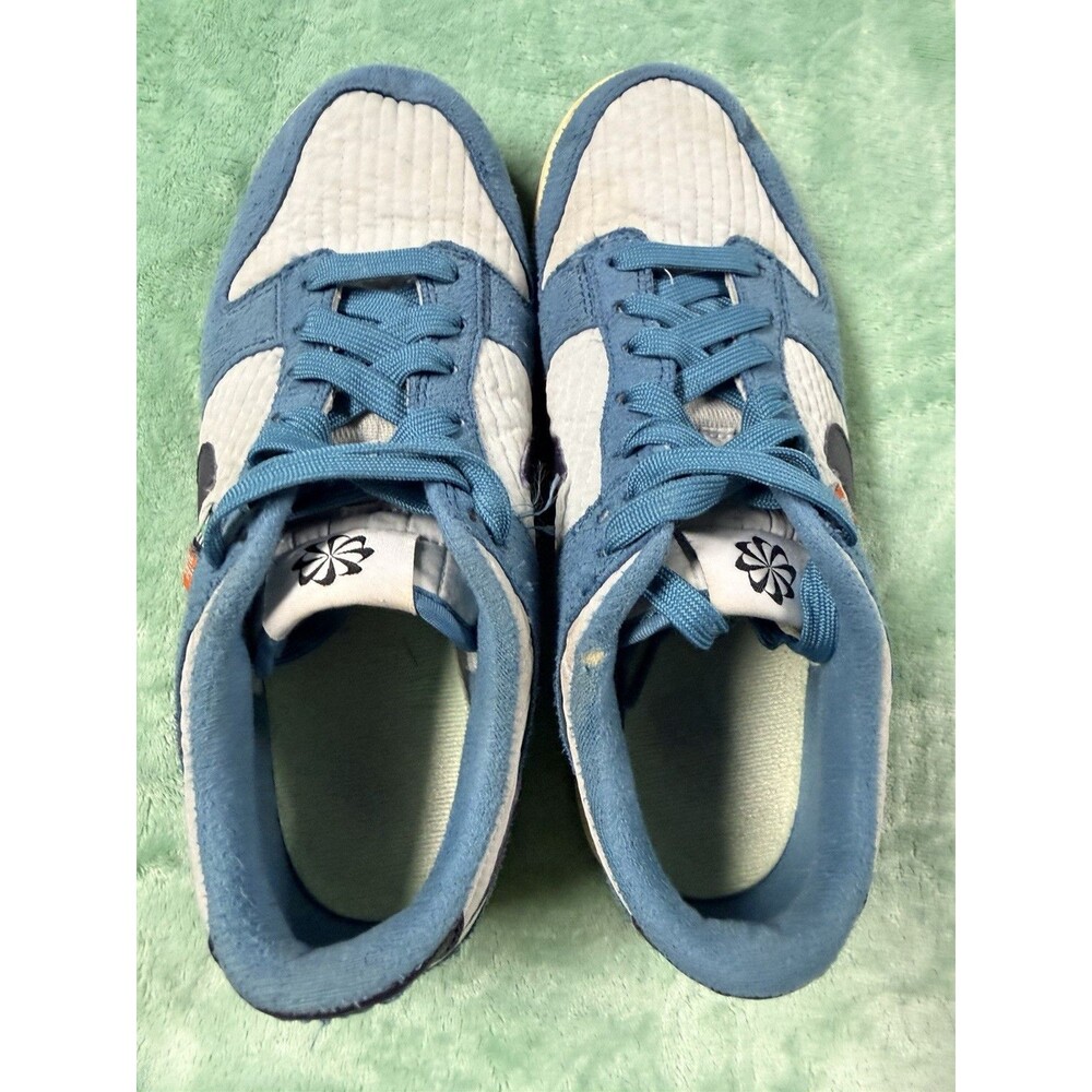 Nike Dunk Low GS Toasty Rift Blue Size 6.5Y Women 8 Blue Gray DC9561-400 - Picture 9 of 9